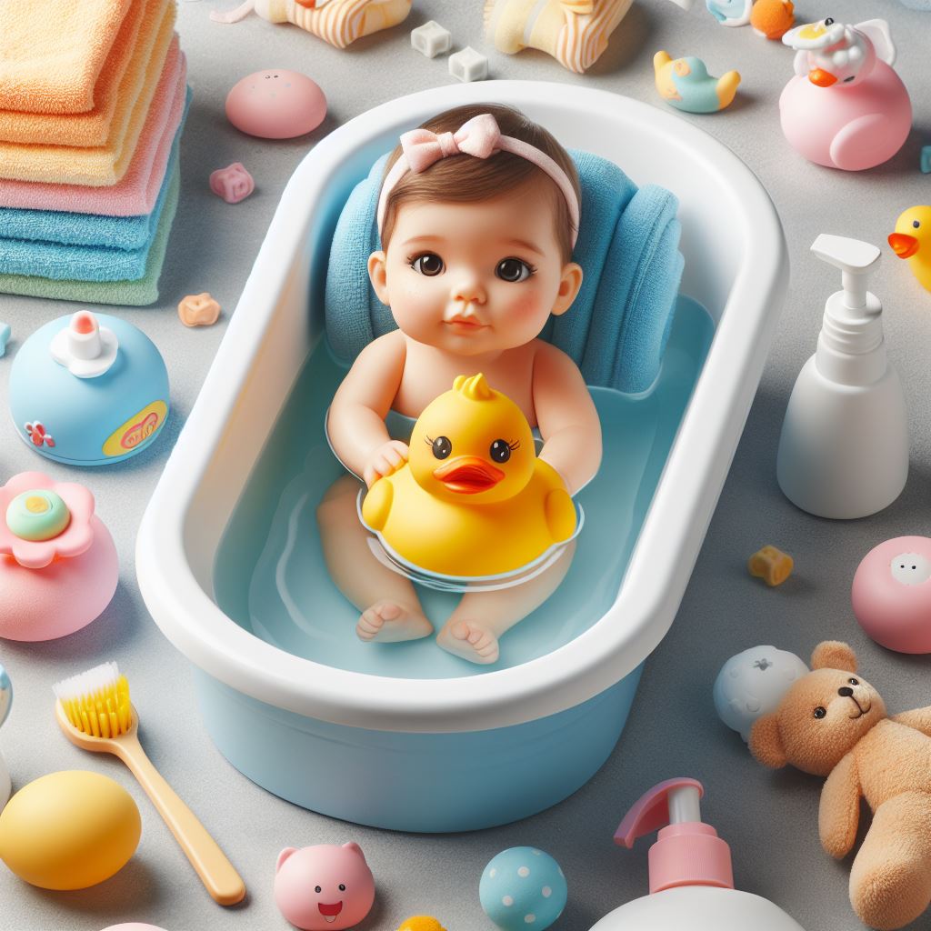 Baby Bathtub with Seat

